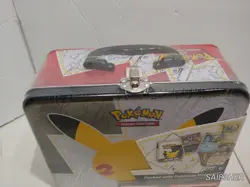 NEW SEALED Pokemon 25th Anniversary Celebrations Treasure Chest Lunchbox Tin #B - Image 5