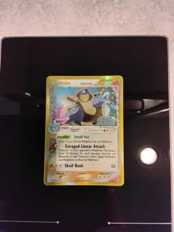 Blastoise [Reverse Holo] #2/100 Pokemon Crystal Guardians LP/NM - Image 1