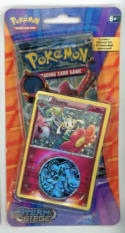 Sealed Single Pack - Pokemon XY Steam Siege Blister Pack - Image 1