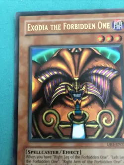 Exodia the Forbidden One DB1-EN139 Dark Beginning 1 Unlimited - Image 2