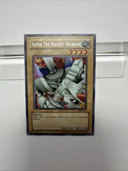 Yugioh! Alpha the Magnet Warrior - DOR-001 - Secret Rare - Unlimited Edition NM - Image 1