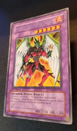 Yu-Gi-Oh! Elemental Hero Phoenix Enforcer DP05-EN012-Aster Phoenix-1st Ed. NM - Image 3