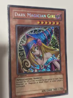 Yu-Gi-Oh! Dark Magician Girl MFC-000 1st Edition Reverse Foil Asian English - Image 1