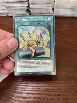 Yu-Gi-Oh! Synchro Overtake DAMA-EN067 Secret Rare 1st Edition Near Mint - Image 2