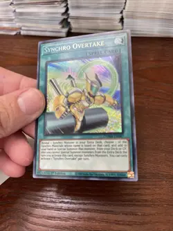 Yu-Gi-Oh! Synchro Overtake DAMA-EN067 Secret Rare 1st Edition Near Mint - Image 3