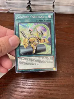 Yu-Gi-Oh! Synchro Overtake DAMA-EN067 Secret Rare 1st Edition Near Mint - Image 4