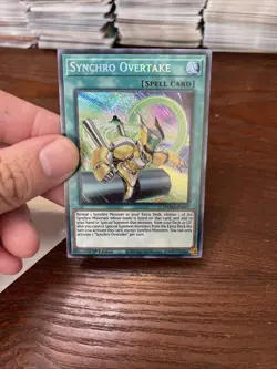 Yu-Gi-Oh! Synchro Overtake DAMA-EN067 Secret Rare 1st Edition Near Mint - Image 5