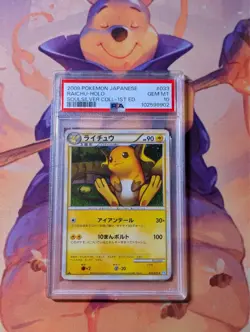 PSA 10 Raichu Holo 033/070 L1 Soulsilver Pokemon Japanese Card - Image 1