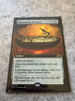 Thrumming Hivepool (Extended Art) MtG Edge of Eternities Regular EOE0356 - Image 1