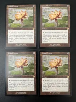 MTG- Gilded Lotus x4 - Brother's War Retro - Image 1