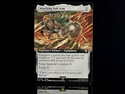 Wrecking Ball Arm #128 FIC R (Extended Art Non-Foil)Commander: Final Fantasy MTG - Image 1