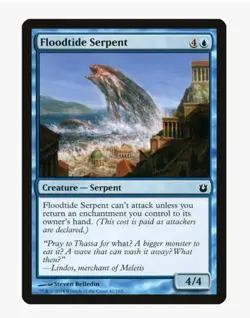 MTG Floodtide Serpent #41 Born Of The Gods (BNG) Near Mint NM Magic Card - Image 1
