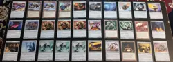 90x Artifact Magic The Gathering Card Lot / Used /Acceptable/ Assorted Sets /MTG - Image 1