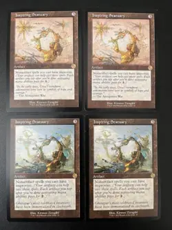 MTG- Inspiring Statuary x4 - Brother's War Retro (2x Schematic) - Image 1