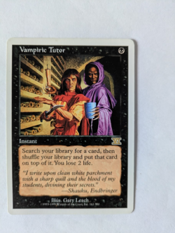Vampiric Tutor 6th Edition MTG NM Free shipping with tracking - Image 1