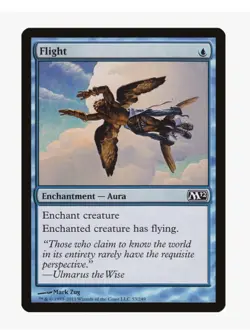 MTG Flight #53 Magic 2012 (M12) Near Mint NM Card in Protective Sleeve - Image 1