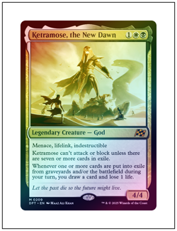 1x Ketramose, the New Dawn, Foil, Magic the Gathering MTG NM - Image 1