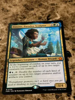 ZIMONE, PARADOX SCULPTOR Magic MTG Foundations - Image 1