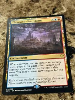 THOUSAND-YEAR STORM Magic MTG Foundations - Image 1