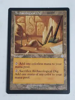 MTG Archaeological Dig (Invasion/Land/U) - BGM - Image 1