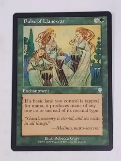 MTG Pulse of Llanowar (Invasion/Green/U) - BGM - Image 1