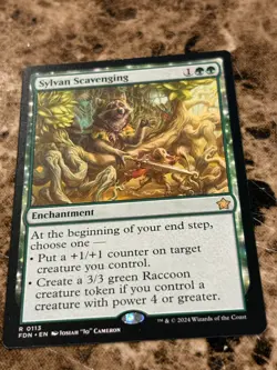 SYLVAN SCAVENGING Magic MTG Foundations - Image 1