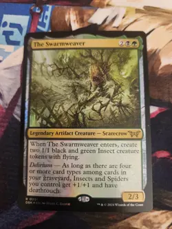MTG DSK - The Swarmweaver FOIL NM - Image 1