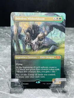 Beledros Witherbloom (Borderless) Strixhaven: School of Mages MTG English - Image 1