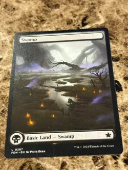 SWAMP #287 Magic MTG Foundations - Image 1