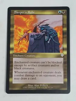 MTG Sleeper's Robe (Invasion/Gold/U) - BGM - Image 1