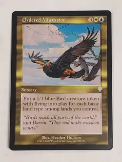 MTG Ordered Migration (Invasion/Gold/U) - BGM - Image 1
