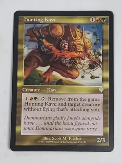 MTG Hunting Kavu (Invasion/Gold/U) - BGM - Image 1