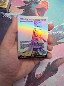 (FOIL) Lightning, Lone Commando Isshin Two Heavens as One - FCA 54 MTG FF - Image 3