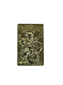 Pokemon 23K Gold Plated #150 Mewtwo Trading Card 1999 Burger King *Note - Image 3