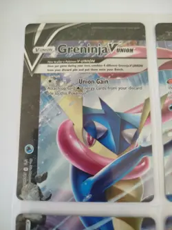 Greninja V-Union (Set of 4) SWSH155 - SWSH158 Pokemon TCG Card Black Star Promo - Image 3