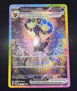 Prismatic Evolutions Umbreon EX SIR Pack Fresh!!! 161/131 Pokemon Near-Mint - Image 1