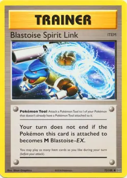 Blastoise Spirit Link - 73/108 - Uncommon - XY Evolutions #73/108 Pokemon TCG - Image 1