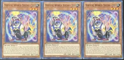 Virtual World Xiezhi - Jiji PHRA-EN012 Phantom Rage 1st Edition (x3) Yugioh Card - Image 1
