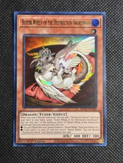 YuGiOh! - Buster Whelp of the Destruction Swordsman MP25-EN280 Ultra Rare 1st NM - Image 1