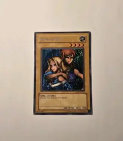 Yugioh Gemini Elf LON-EN000 Secret Rare worldwide edition LP - Image 1