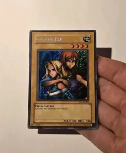 Yugioh Gemini Elf LON-EN000 Secret Rare worldwide edition LP - Image 3