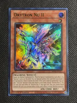 YuGiOh! - Drytron Nu II MP25-EN217 Ultra Rare 1st Edition Near Mint - Image 1