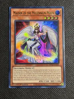 YuGiOh! - Maiden of the Millennium Moon MP25-EN209 Ultra Rare 1st Edition NM - Image 1