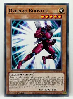 Overlay Booster - JUSH-EN042 - Rare Yugioh! - Image 1
