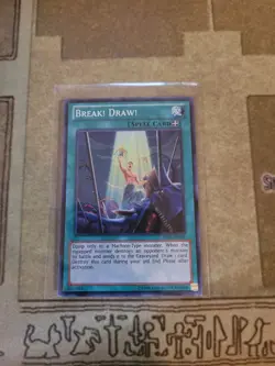 YUGIOH BREAK! DRAW! AP04-EN009 SUPER UNLIMITED ED NM - Image 1