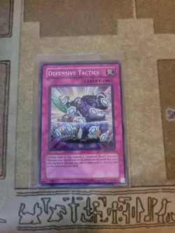 YUGIOH DEFENSIVE TACTICS GLAS-EN083 SUPER UNLIMITED ED NM - Image 1