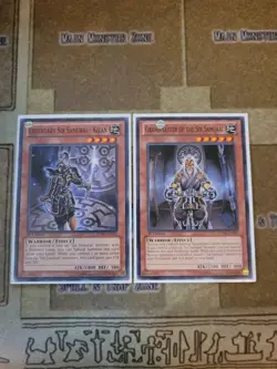 YUGIOH LEGENDARY SIX SAMURAI KIZAN + GRANDMASTER OF THE SIX COMMON 1ST ED NM - Image 1