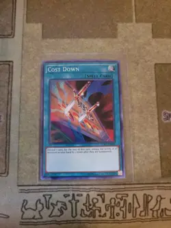 YUGIOH COST DOWN LCKC-EN040 SECRET UNLIMITED ED NM - Image 1