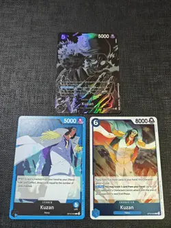 Kuzan Secret/Super Rare One Piece Card From Legacy Of The Masters - Image 4