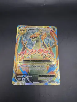 Pokemon TCG M Charizard EX Full Art Holo Ultra Rare Card 101/108 Evolutions - Image 2